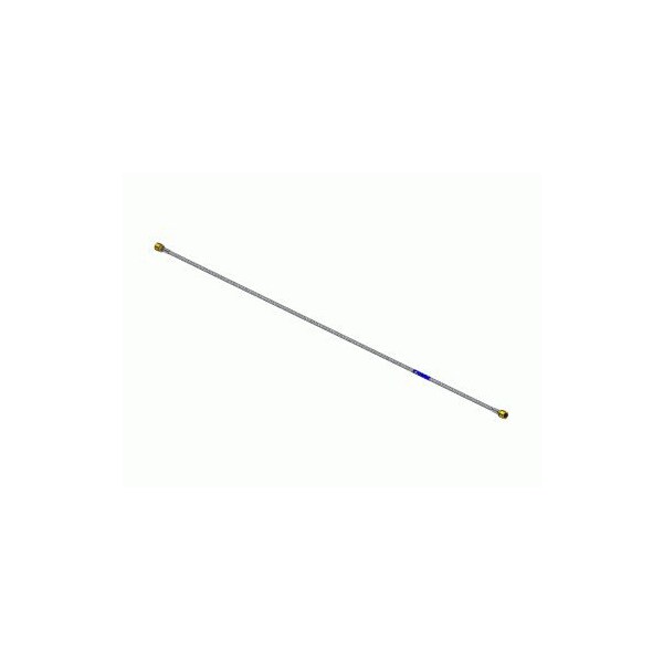 Superior Products Pigtail Stainless Steel Braided PTFE Pigtail, 1/4in. NPT Female x 1/4in. NPT Female, 48in. PTF-34I-34I-48 - main